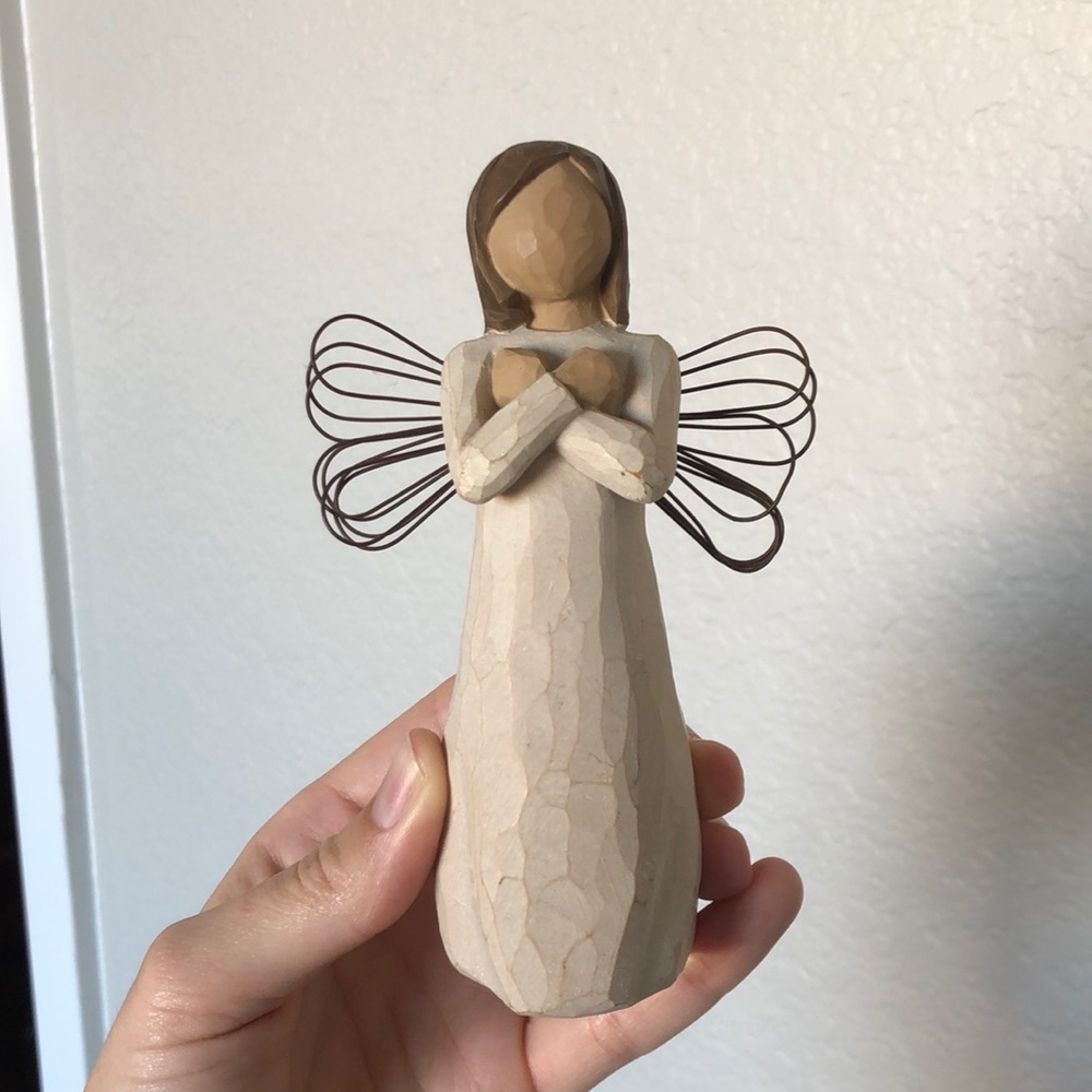 Willow Tree “sign for love” figurine